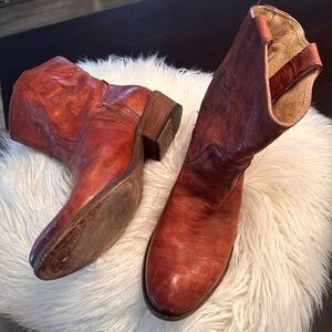 Frye, 6.5M leather booties